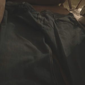 Men boot jeans denim medium dark. W42 L32